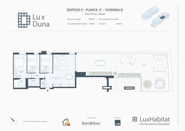 3 camera da letto Appartamento in vendita in L'Hospitalet de L'infant, Vandellòs i l'Hospitalet de l'Infant - 844.000 € (Rif: 9863447)
