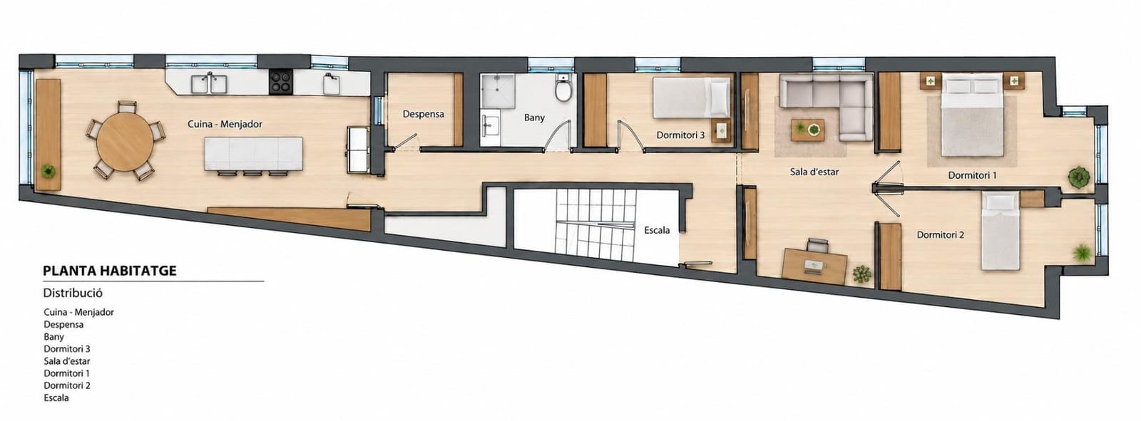 3 Zimmer Wohnung zu verkaufen in Amposta - 80.000 € (Ref: 10148907)