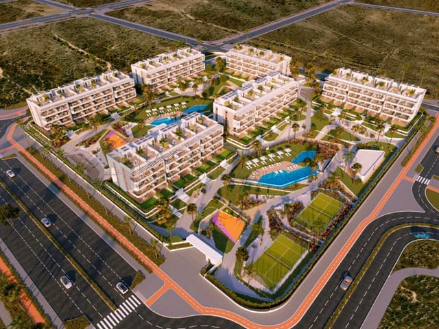 3 quarto Apartamento para venda em El Chaparral - La Siesta - La Torreta, Torrevieja com piscina garagem - 380 000 € (Ref: 9847472)
