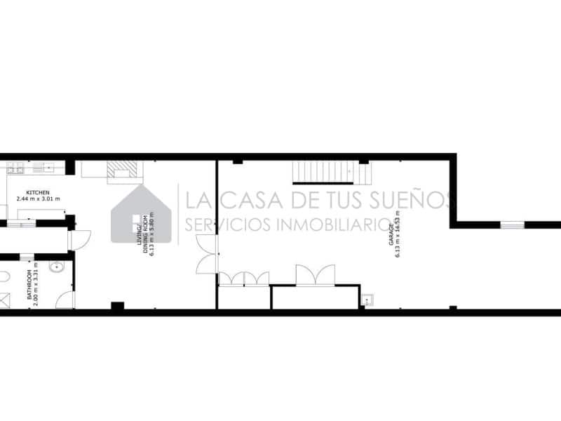 5 quarto Casa em Banda para venda em Sax com garagem - 233 000 € (Ref: 9847481)