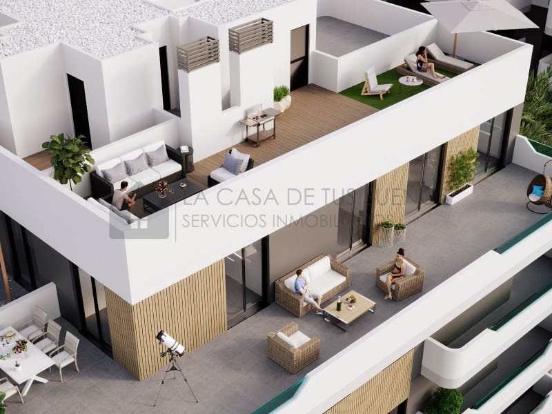 2 slaapkamer Appartement te koop in Santa Pola met zwembad - € 298.000 (Ref: 9996770)