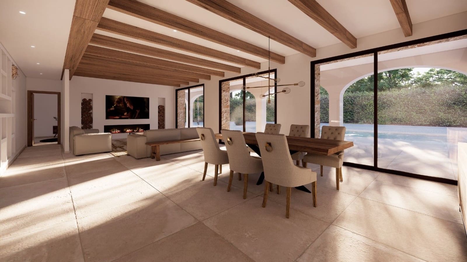 4 sovrum Finca/Hus på landet till salu i Benissa med pool - 2 500 000 € (Ref: 8829379)