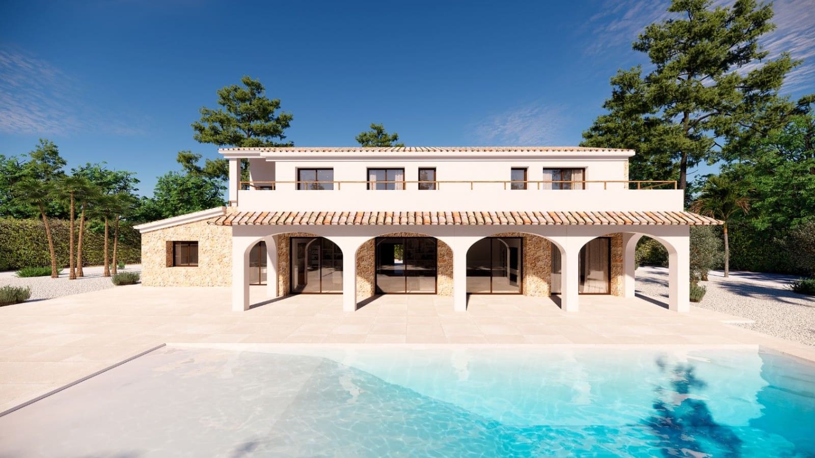 4 sovrum Finca/Hus på landet till salu i Benissa med pool - 2 500 000 € (Ref: 8829379)