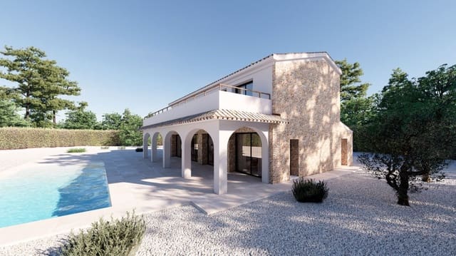 4 sovrum Finca/Hus på landet till salu i Benissa med pool - 2 500 000 € (Ref: 8829379)