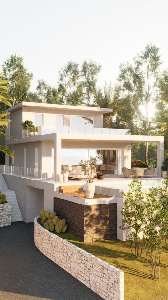3 makuuhuone Huvila myytävänä paikassa Javea / Xabia mukana uima-altaan - 1 450 000 € (Ref: 9901369)