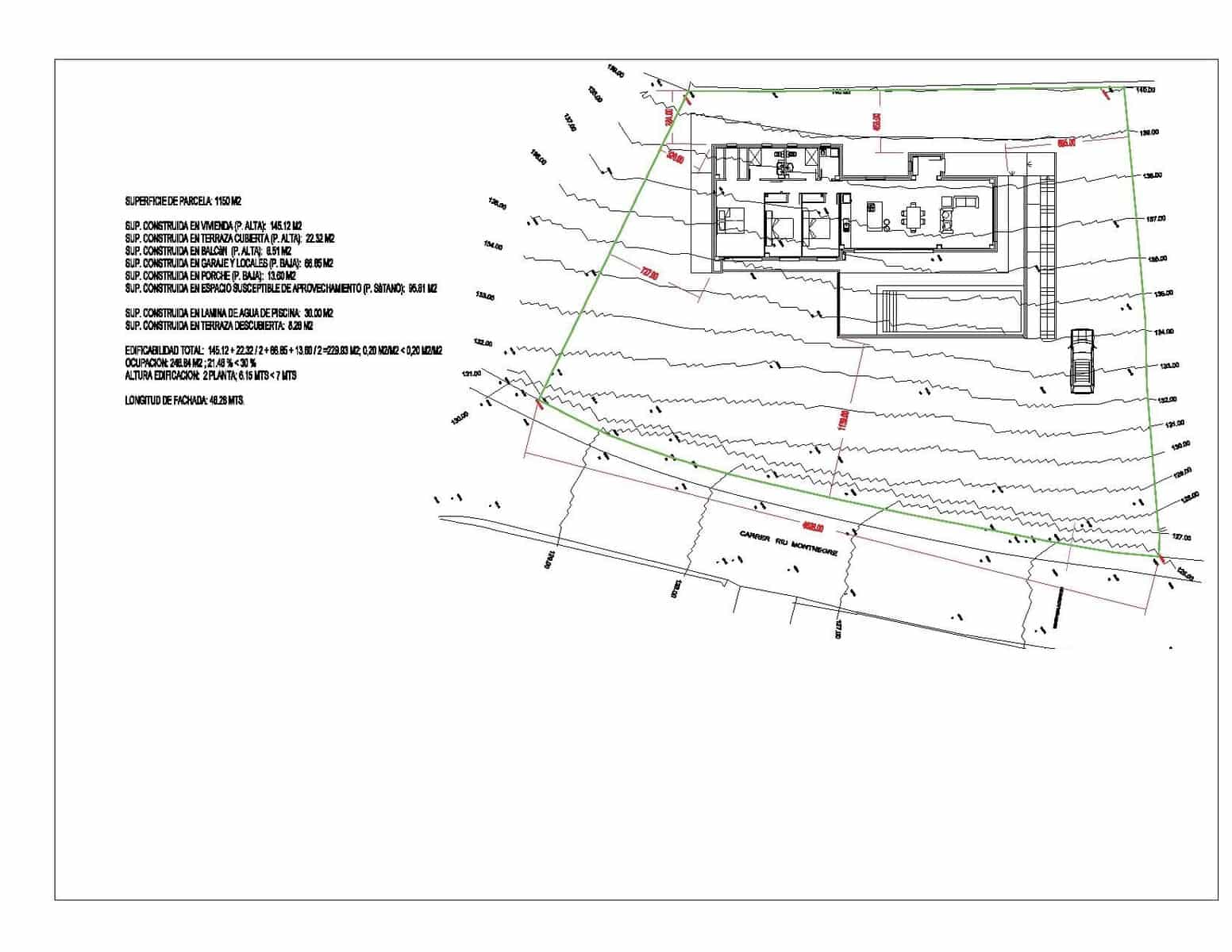 3 Zimmer Villa zu verkaufen in Pedreguer mit Pool Garage - 764.000 € (Ref: 9901379)