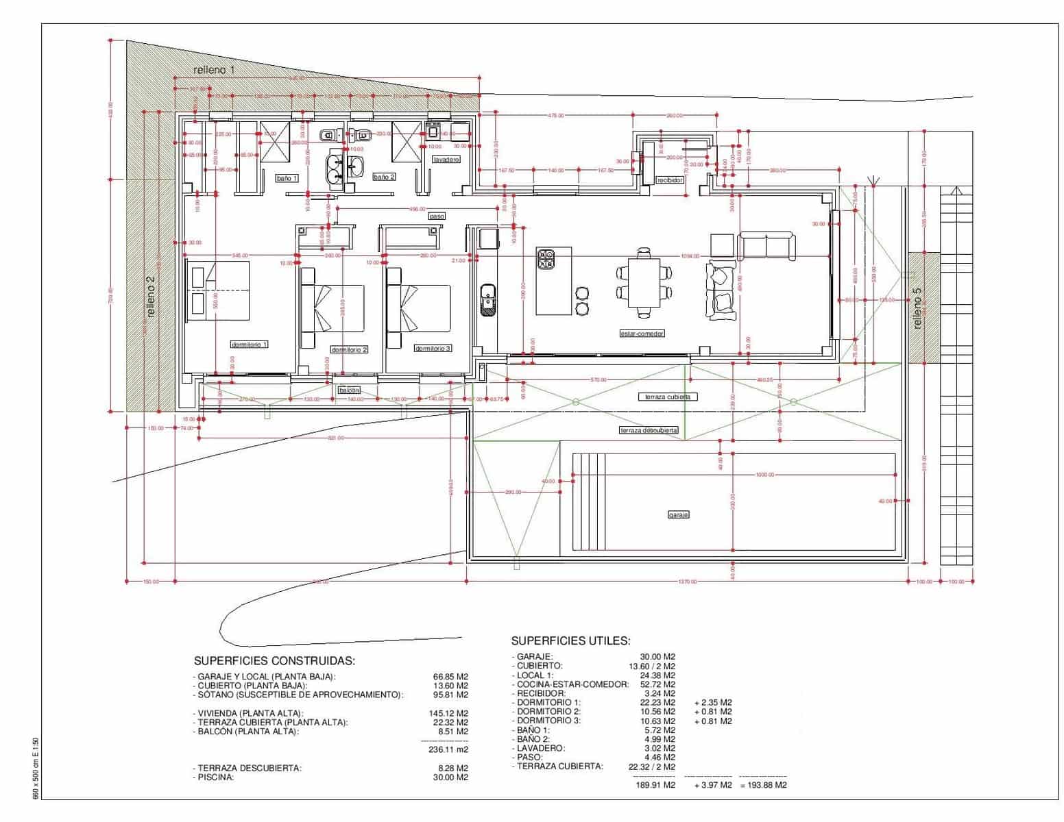 3 Zimmer Villa zu verkaufen in Pedreguer mit Pool Garage - 764.000 € (Ref: 9901379)