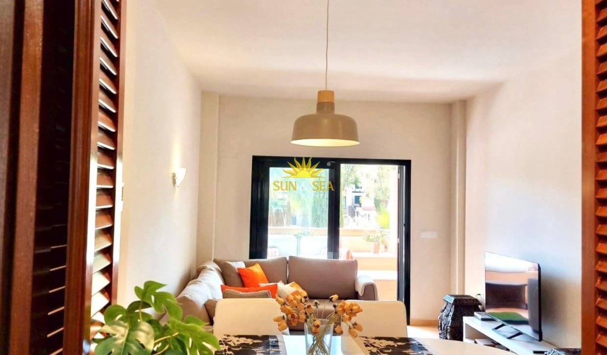 2 makuuhuone Huoneisto lomavuokrausta paikassa Fuente Alamo de Murcia mukana uima-altaan - 850 € (Ref: 10029538)