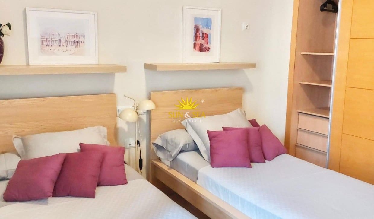 2 makuuhuone Huoneisto lomavuokrausta paikassa Fuente Alamo de Murcia mukana uima-altaan - 850 € (Ref: 10029538)
