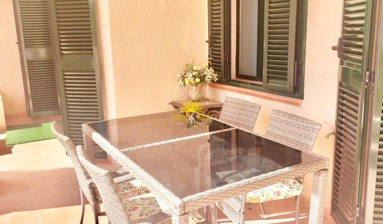 2 makuuhuone Huoneisto lomavuokrausta paikassa Fuente Alamo de Murcia mukana uima-altaan - 850 € (Ref: 10029538)