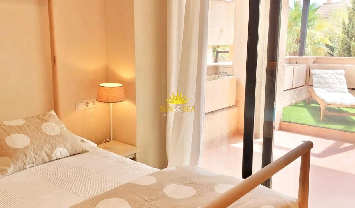 2 makuuhuone Huoneisto lomavuokrausta paikassa Fuente Alamo de Murcia mukana uima-altaan - 850 € (Ref: 10029538)