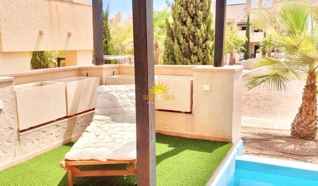 2 makuuhuone Huoneisto lomavuokrausta paikassa Fuente Alamo de Murcia mukana uima-altaan - 850 € (Ref: 10029538)