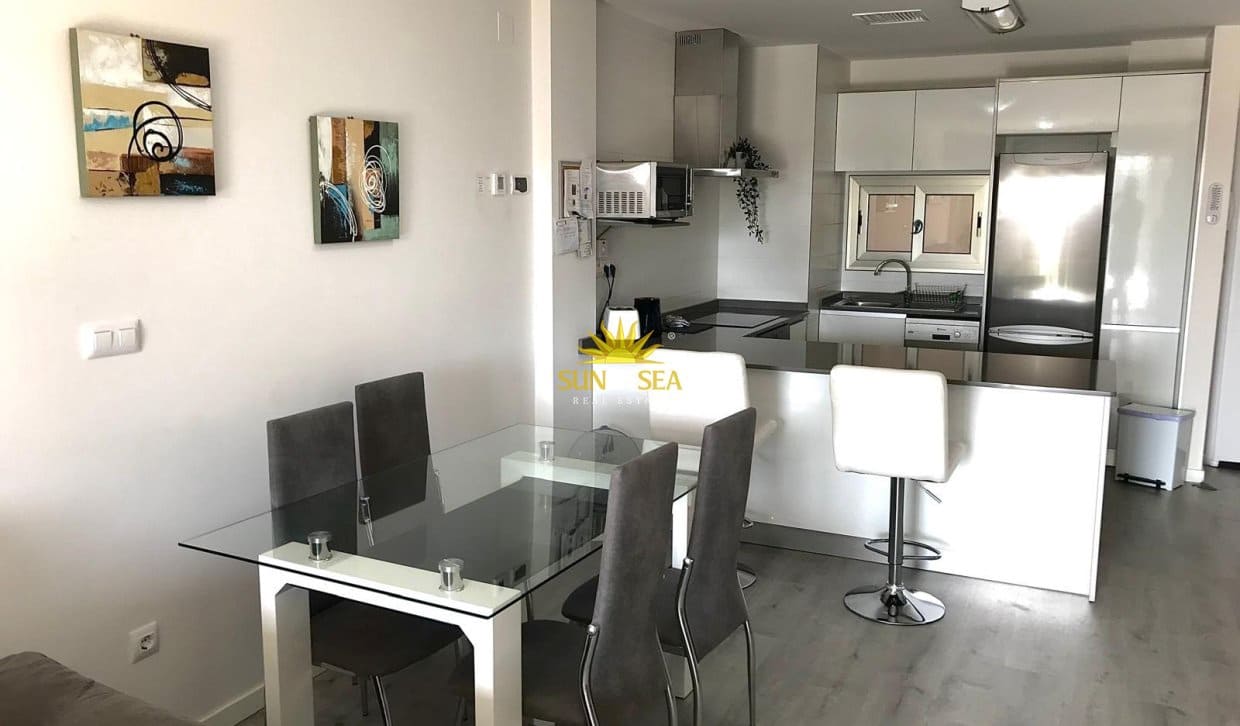 Apartamento de 2 habitaciones en Orihuela Costa en alquiler vacacional con piscina - 1.250 € (Ref: 10029834)