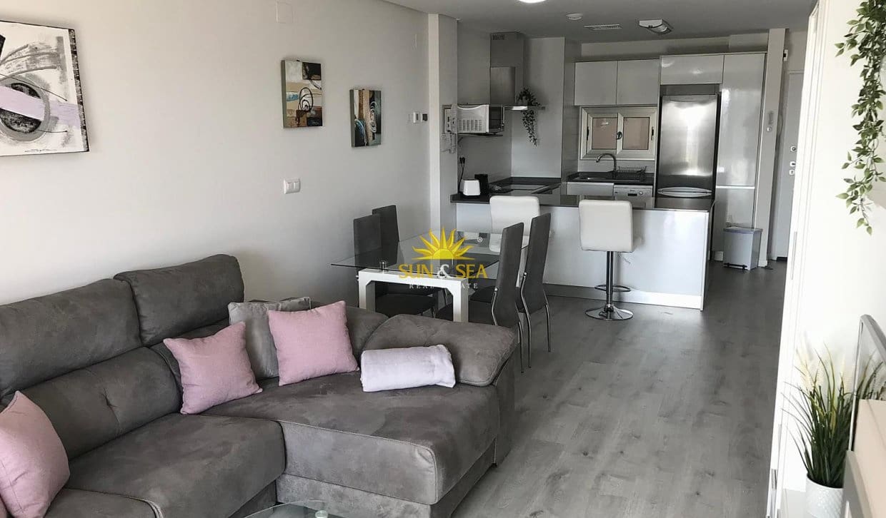 Apartamento de 2 habitaciones en Orihuela Costa en alquiler vacacional con piscina - 1.250 € (Ref: 10029834)