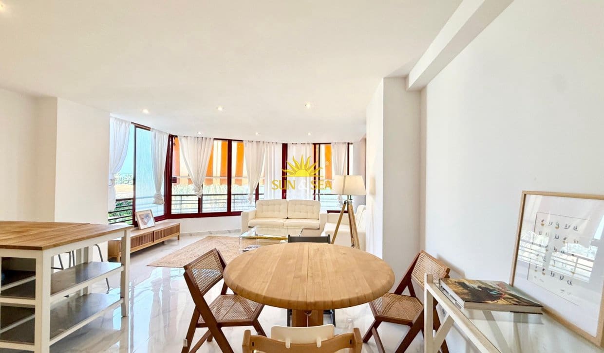 Apartamento de 3 habitaciones en Cabo de las Huertas en alquiler vacacional con piscina garaje - 1.600 € (Ref: 10055741)