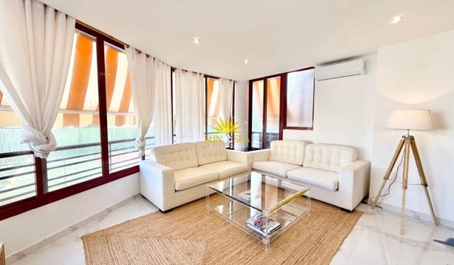 Apartamento de 3 habitaciones en Cabo de las Huertas, Alicante / Alacant ciudad en alquiler vacacional con piscina garaje - 1.600 € (Ref: 10055741)