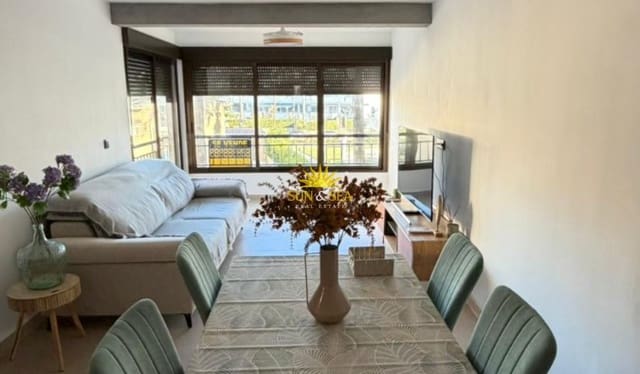 2 makuuhuone Omakotitalo lomavuokrausta paikassa Cabo Roig, Orihuela mukana uima-altaan - 1 200 € (Ref: 10061007)