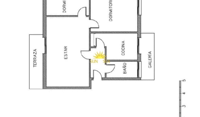 2 slaapkamer Appartement voor vakantieverhuur in Colonia Madrid, Benidorm - € 750 (Ref: 10077049)