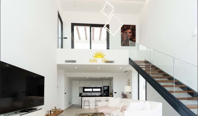 3 soverom Villa til leie i Balcón de Finestrat - Terra Marina, Finestrat med svømmebasseng garasje - € 4 200 (Ref: 10088727)