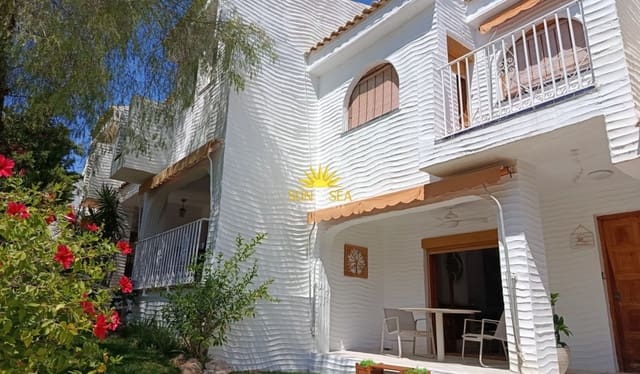Villa/Maison de 3 chambres de location de vacances à Novamar - Mediterráneo, Santa Pola avec piscine garage - 1 400 € (Ref: 10091498)