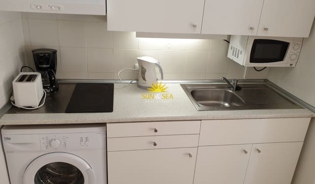 1 quarto Apartamento para arrendar em Levante - Playa Fossa, Calpe / Calp com piscina garagem - 1 100 € (Ref: 10106472)