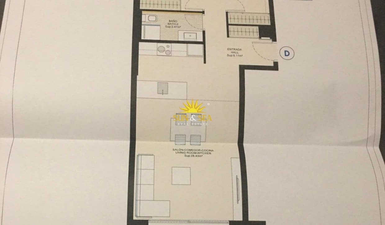 Apartamento de 2 habitaciones en Alicante / Alacant ciudad en alquiler con piscina garaje - 2.200 € (Ref: 10130840)