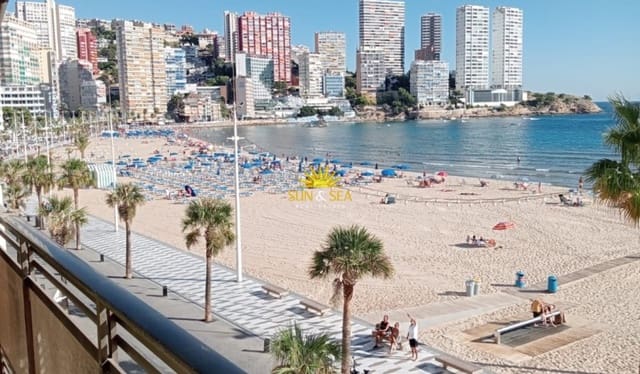 Apartamento de 1 habitación en Playa Levante, Benidorm en alquiler vacacional con garaje - 1.200 € (Ref: 10135116)