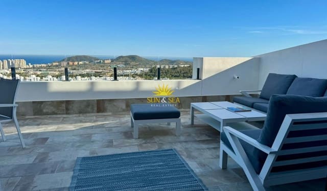 Apartamento de 2 habitaciones en Balcón de Finestrat - Terra Marina, Finestrat en alquiler con piscina garaje - 1.600 € (Ref: 10140348)
