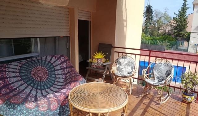 3 bedroom Apartment for holiday rental in San Javier with pool garage - € 700 (Ref: 10158121)