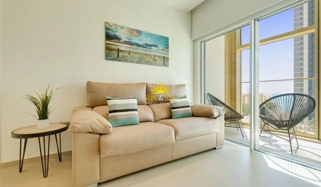 Appartement de 1 chambre à louer à Playa Poniente, Benidorm avec piscine garage - 1 600 € (Ref: 10165574)