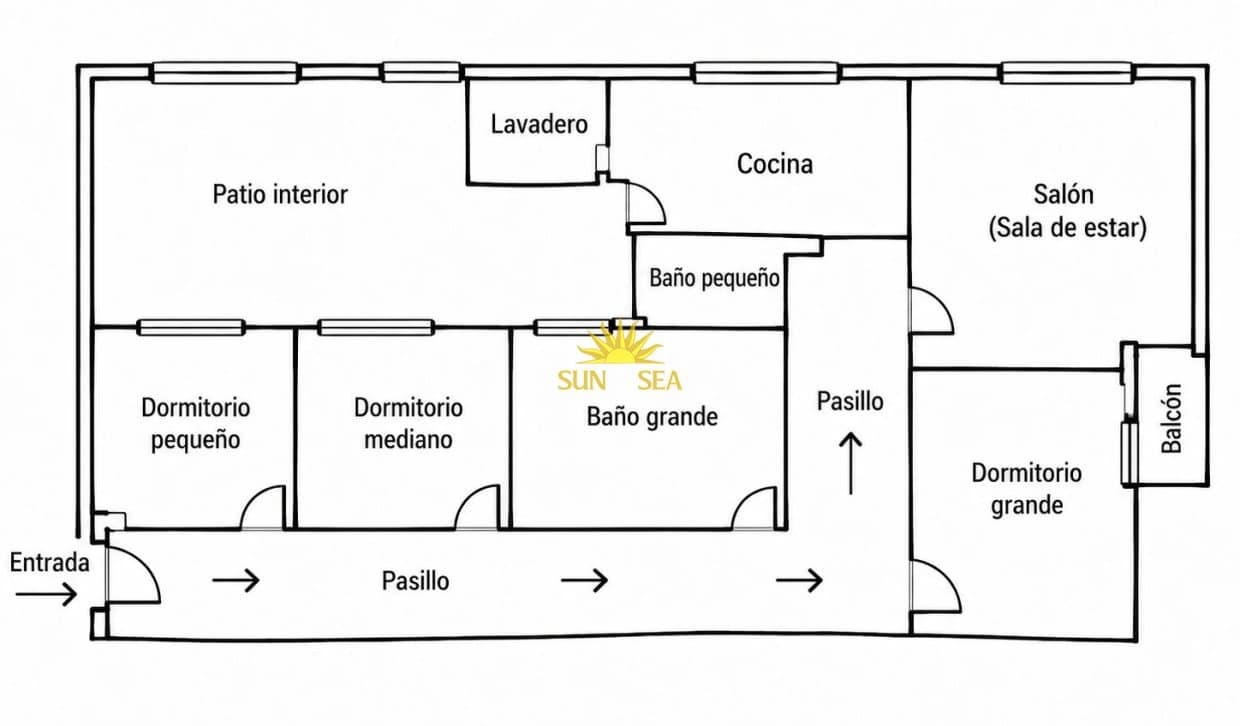 3 soverom Hus til leie i Playa de San Juan med svømmebasseng garasje - € 1 450 (Ref: 10169333)