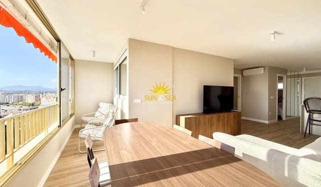 2 soverom Leilighet til leie i Cabo de las Huertas, Alicante by med svømmebasseng garasje - € 1 290 (Ref: 10172331)