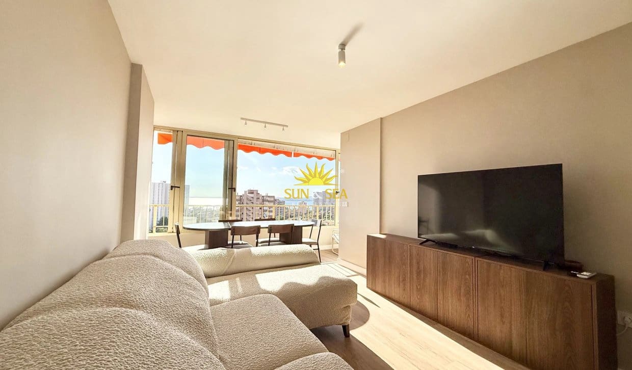 2 soverom Leilighet til leie i Cabo de las Huertas med svømmebasseng garasje - € 1 290 (Ref: 10172331)