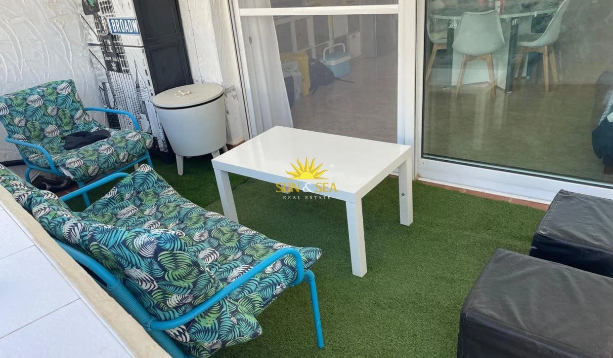 1 makuuhuone Huoneisto vuokrattavana paikassa La Manga del Mar Menor mukana uima-altaan 
autotalli - 675 € (Ref: 10175648)