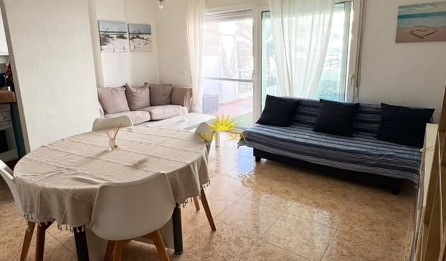 1 sovrum Lägenhet att hyra i La Manga del Mar Menor med pool garage - 675 € (Ref: 10175648)