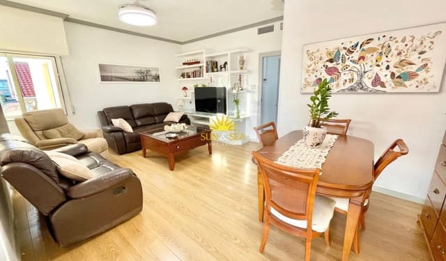 3 Zimmer Apartment zu vermieten in Los Narejos - Punta Calera, Los Alcázares mit Pool Garage - 1.000 € (Ref: 10183669)