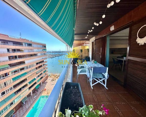 Appartement de 3 chambres de location de vacances à Playa del Acequión, Torrevieja avec piscine - 1 000 € (Ref: 7749355)