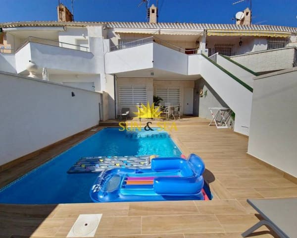 Maison de Ville de 3 chambres à louer à La Regia, Orihuela avec piscine garage - 1 300 € (Ref: 7846955)