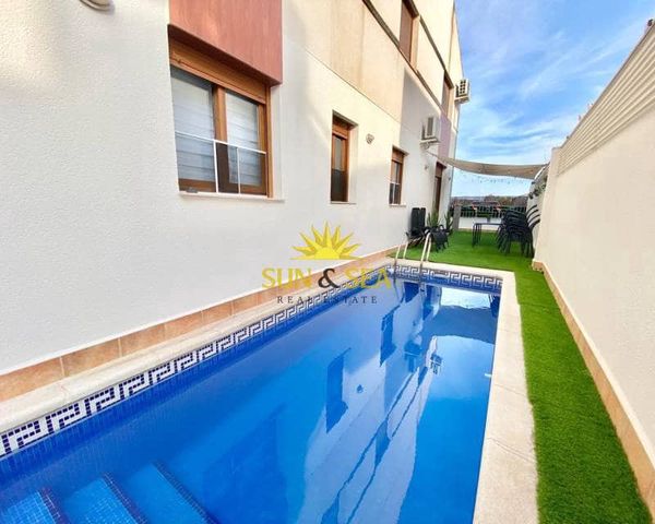 2 slaapkamer Villa te huur in Los Peñascos - El Salero - Los Imbernones, San Pedro del Pinatar met zwembad garage - € 750 (Ref: 8461243)