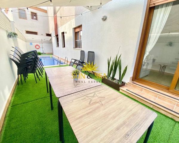 2 slaapkamer Villa te huur in Los Peñascos - El Salero - Los Imbernones, San Pedro del Pinatar met zwembad garage - € 750 (Ref: 8461243)