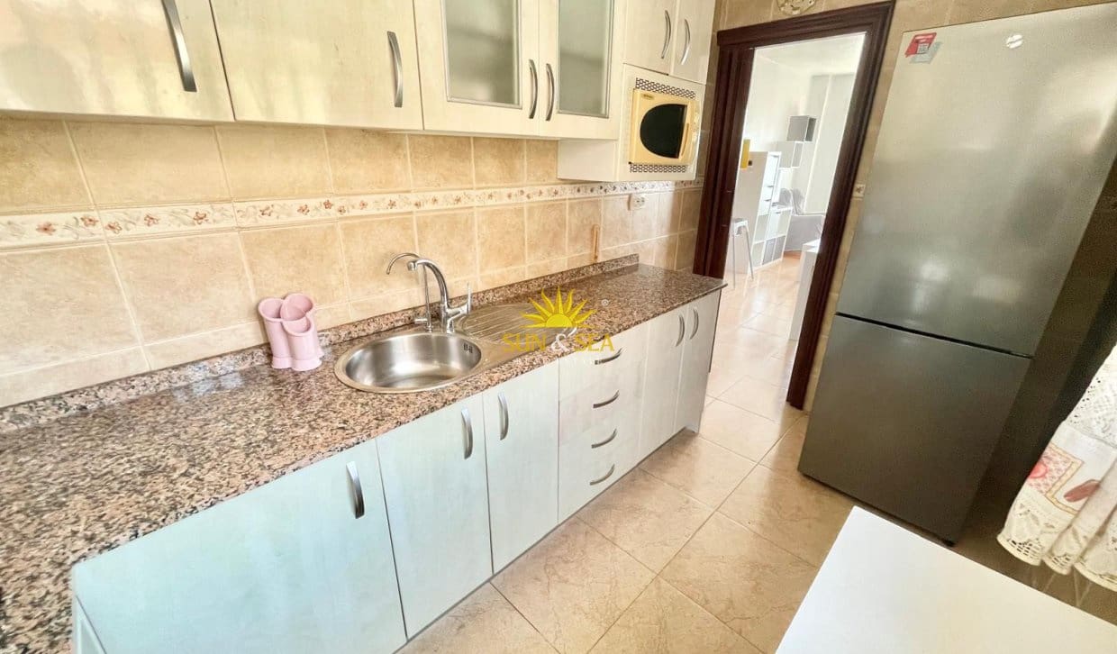 2 slaapkamer Appartement voor vakantieverhuur in Los Narejos - € 800 (Ref: 8481186)