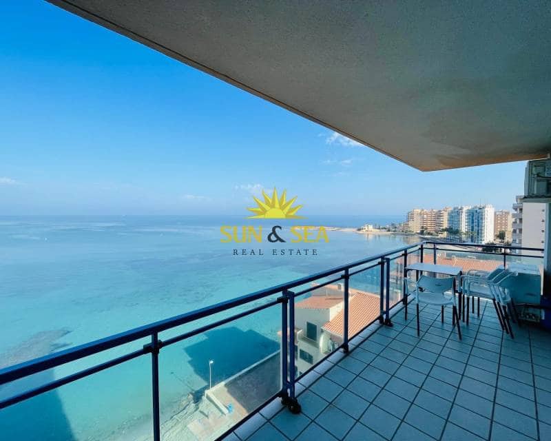 2 sovrum Lägenhet att hyra i La Manga del Mar Menor med pool garage - 1 000 € (Ref: 8635057)
