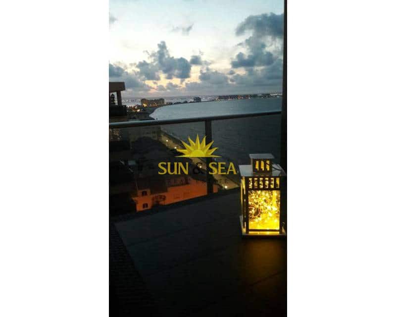 2 soveværelse Penthouse til leje i La Manga del Mar Menor med swimmingpool garage - € 880 (Ref: 8637369)