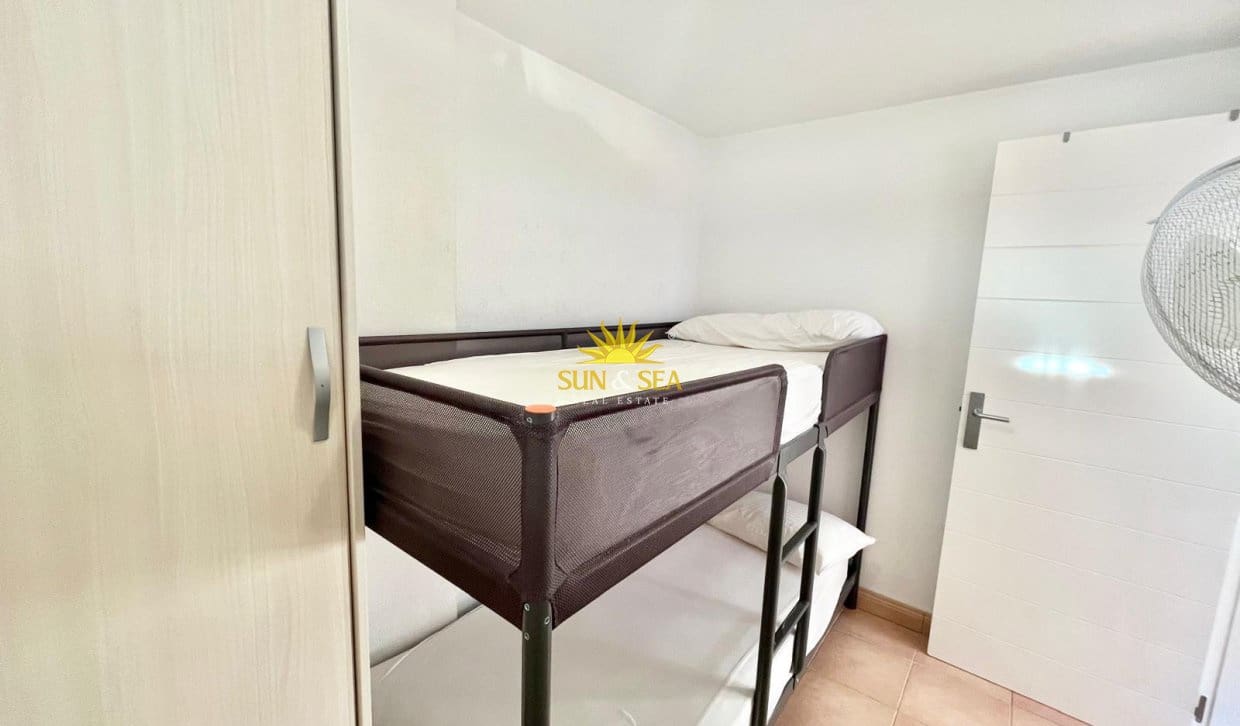 2 sypialnia Apartament na kwatery wakacyjne w La Manga del Mar Menor z basenem garażem - 600 € (Ref: 8674948)