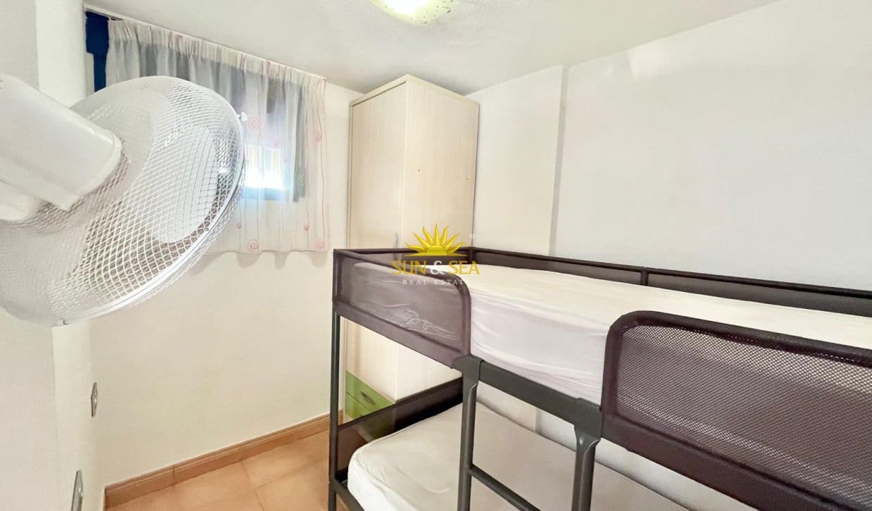 2 sypialnia Apartament na kwatery wakacyjne w La Manga del Mar Menor z basenem garażem - 600 € (Ref: 8674948)