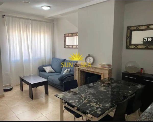 Apartamento de 3 habitaciones en Cabo de Palos, Cartagena en alquiler con piscina garaje - 700 € (Ref: 8754810)