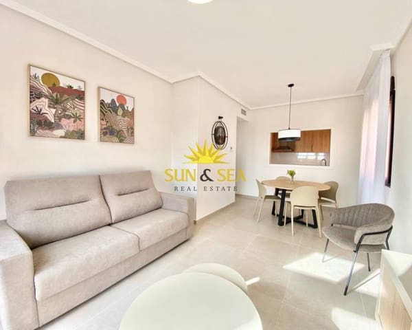 1 soverom Leilighet til leie i Las Lomas de Rame - Bahía Bella, Los Alcázares med svømmebasseng garasje - € 800 (Ref: 8861376)