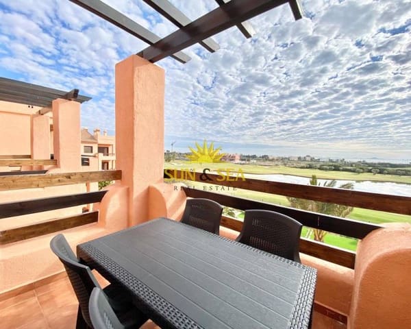 1 soverom Leilighet til leie i Las Lomas de Rame - Bahía Bella, Los Alcázares med svømmebasseng garasje - € 800 (Ref: 8861376)