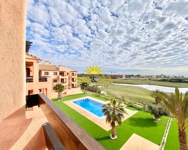 1 soverom Leilighet til leie i Las Lomas de Rame - Bahía Bella, Los Alcázares med svømmebasseng garasje - € 800 (Ref: 8861376)