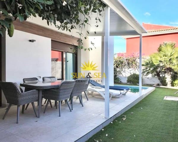 2 sypialnia Willa do wynajęcia w Los Dolses, Orihuela z basenem garażem - 2 500 € (Ref: 8891426)